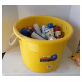 Assorted Spray Paint, Lacquer Thinner & More