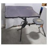 Gun Rest Table