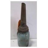 Ball Jar w/Oil Spout