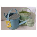 Two Decorative Watering Cans