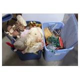 Two Tubs Full - Craft Dolls & More