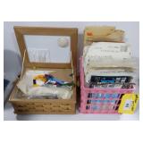 Vintage Patterns & Embroidery Thread