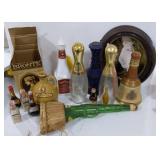 Assorted Collectible Decanters & More