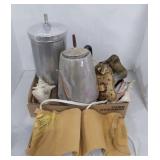 Vintage Tin, Shells & More