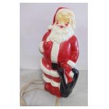 Vintage Lighted Santa
