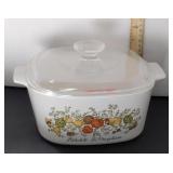 3 Qt Corning Ware Covered Dish