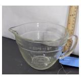 One Qt Fire King Measuring Cup