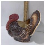 Turkey Planter, Approx 7.5" h
