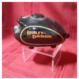 Harley Davidson Piggy Bank w/Stopper