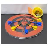 2 Sided Dart Board & Darts