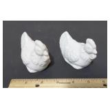 Porcelain S&P Shakers w/Stoppers, Japan