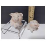 Piggy S&P Shakers w/Stoppers