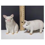 Lefton Pig S&P Shakers w/Stoppers