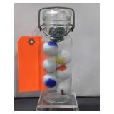 Jar of Large Marbles