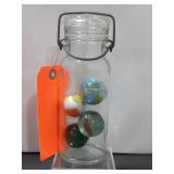 Jar of Large Marbles