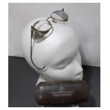 Prescription Safety Glasses in Metal Case