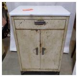 Metal Cabinet, Approx 36" h x 24" w x 20" d