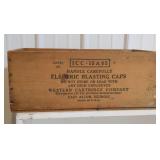 Blasting Cap Crate, Approx 8 x 20.5 x 11