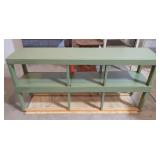 Primitive Shelf, Approx 24" h x 52" w x 12" d