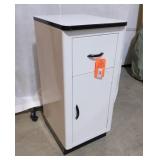 Enamel Cabinet, 36" x 16" x 20" d