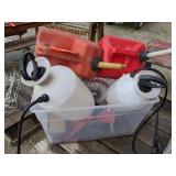 Plastic Gas Cans, Sprayers & More