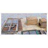 Salvaged Windowsof Various Szs, Car Siding & More