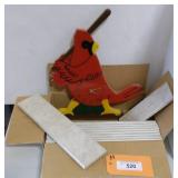 Cardinal Clock & Partial Bx Porcelain Tile