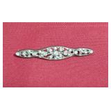 Vintage Barrett w/Rhinestones