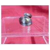 Sterling Spoon Ring
