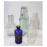 Large lot of vintage bottles