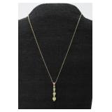 14 K chain on 925 charm