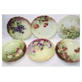 Set of 6 GDA Limoge France plates