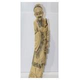 Large vintage Asian resin statue