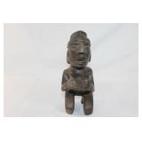 Copper Coated Metal Offering Statue