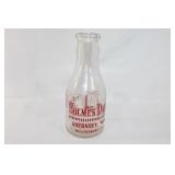 Holmes Dairy Milk Bottle - Ohio