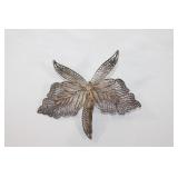 Sterling? Vintage Flower Brooch