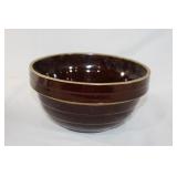 Vintage USA 9 Inch Brown Mixing Bowl