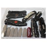 Large Lot of Misc Pocket Knives