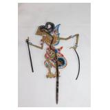 vintage Indonesian shadow puppet