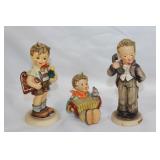 Lot of three Goebel figureines