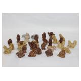 Large lot of vintage WADE figurines