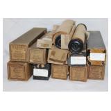 Large lot of antique player piano rolls DUO ART