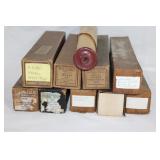 Lot ot antique player piano rolls-Para Mount