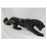 Vintage Haeger ceramic black panther
