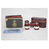 TASCO ACHROMATIC COATED 3X, OPERA, BINOCULARS\