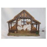 fontanini heirloom nativity barn