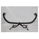 Vintage cast iron napkin holder