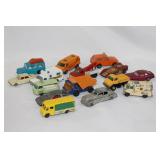 Large lot of vintage toy cars