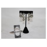 Lot of unmarked silver? jewelry