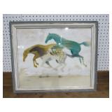 1964 Signed Horse Painting - Oil